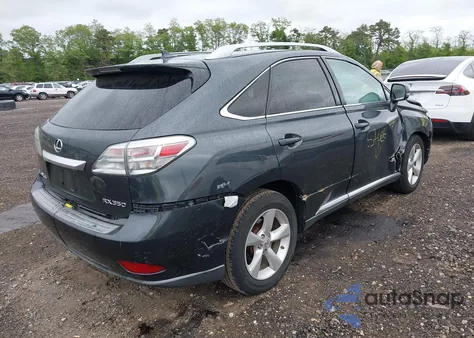 2010 Lexus Rx 350 из США, поврежденный, VIN 2T2BK1BA3AC030708